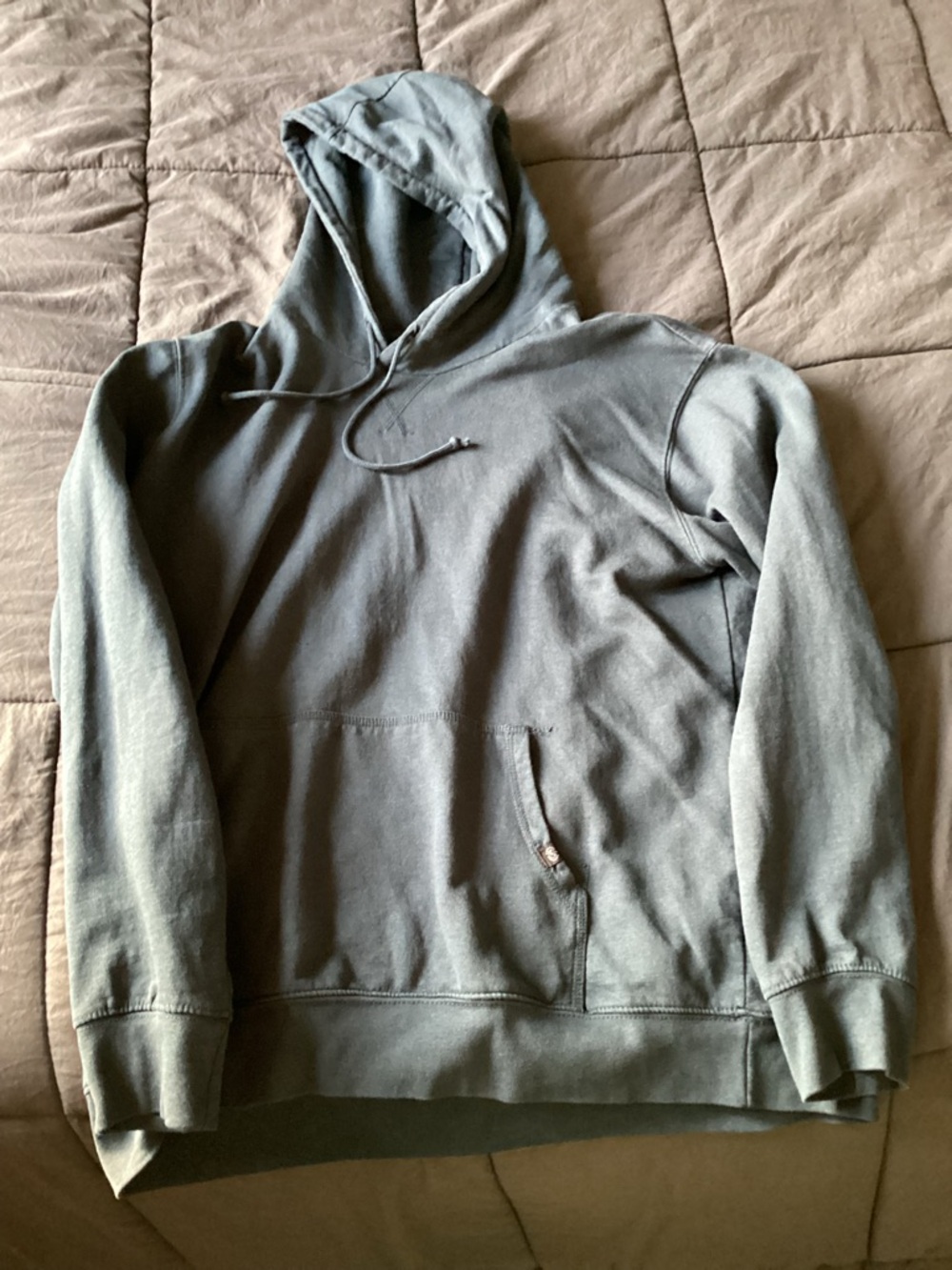 Navy Blue XL Men's Hooded Pullover Sweatshirt